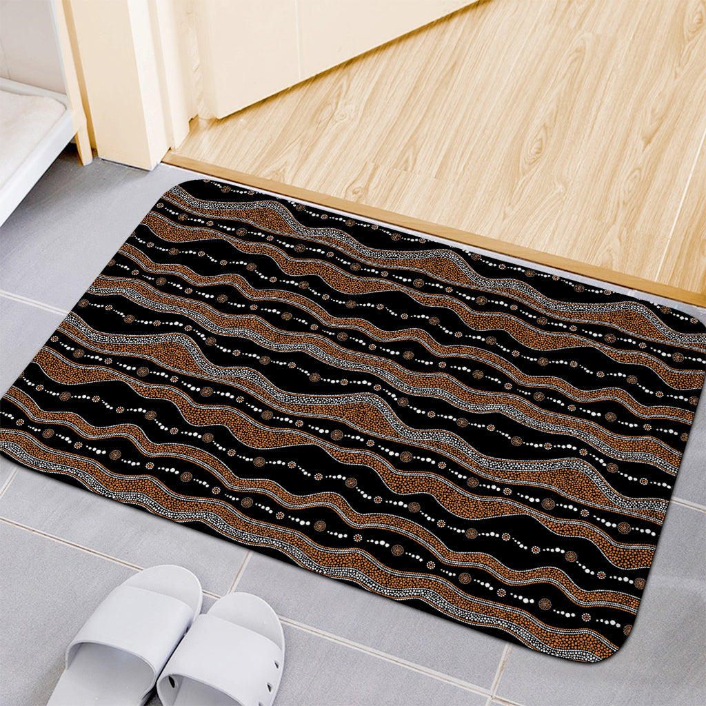 Australian Aboriginal Indigenous Print Indoor Door Mat