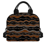 Australian Aboriginal Indigenous Print Insulated Lunch Bag