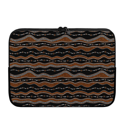 Australian Aboriginal Indigenous Print Laptop Sleeve