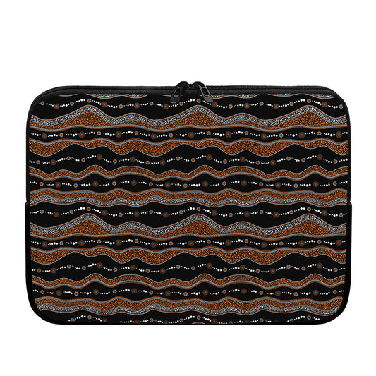 Australian Aboriginal Indigenous Print Laptop Sleeve