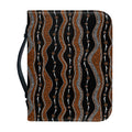 Australian Aboriginal Indigenous Print Leather Bible Cover