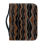 Australian Aboriginal Indigenous Print Leather Bible Cover