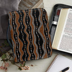 Australian Aboriginal Indigenous Print Leather Bible Cover