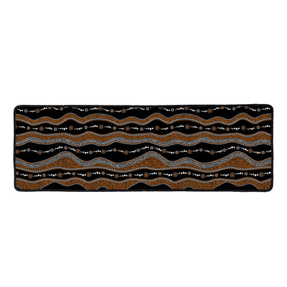 Australian Aboriginal Indigenous Print Long Kitchen Mat