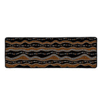 Australian Aboriginal Indigenous Print Long Kitchen Mat