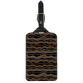 Australian Aboriginal Indigenous Print Luggage Tag
