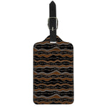 Australian Aboriginal Indigenous Print Luggage Tag
