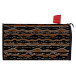 Australian Aboriginal Indigenous Print Mailbox Cover