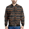 Australian Aboriginal Indigenous Print Men's Bomber Jacket