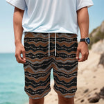 Australian Aboriginal Indigenous Print Men's Cargo Shorts