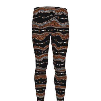 Australian Aboriginal Indigenous Print Men's leggings