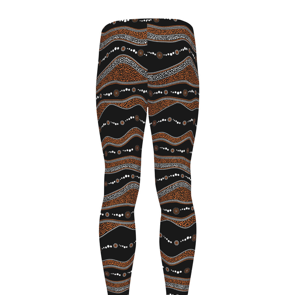 Australian Aboriginal Indigenous Print Men's leggings