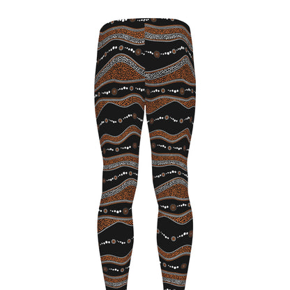 Australian Aboriginal Indigenous Print Men's leggings
