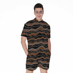 Australian Aboriginal Indigenous Print Men's Rompers