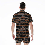 Australian Aboriginal Indigenous Print Men's Rompers