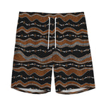 Australian Aboriginal Indigenous Print Men's Sports Shorts