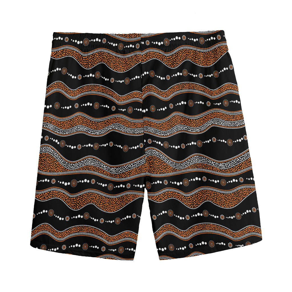 Australian Aboriginal Indigenous Print Men's Sports Shorts