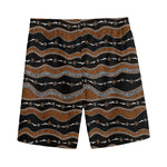 Australian Aboriginal Indigenous Print Men's Sports Shorts