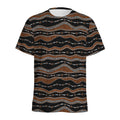 Australian Aboriginal Indigenous Print Men's Athletic T-Shirt