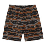 Australian Aboriginal Indigenous Print Men's Swim Trunks