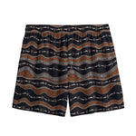 Australian Aboriginal Indigenous Print Mesh Shorts