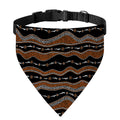 Australian Aboriginal Indigenous Print Over The Collar Dog Bandana