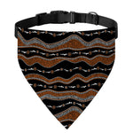 Australian Aboriginal Indigenous Print Over The Collar Dog Bandana