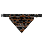 Australian Aboriginal Indigenous Print Over The Collar Dog Bandana
