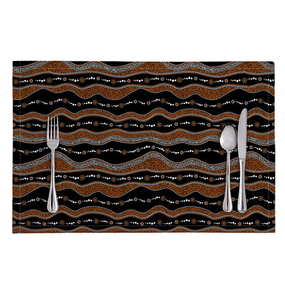 Australian Aboriginal Indigenous Print Placemat
