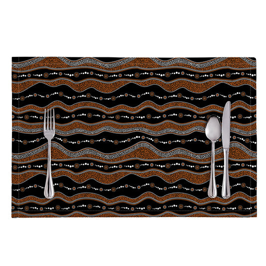 Australian Aboriginal Indigenous Print Placemat
