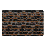 Australian Aboriginal Indigenous Print Polyester Doormat