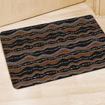 Australian Aboriginal Indigenous Print Polyester Doormat