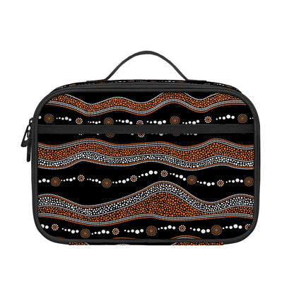 Australian Aboriginal Indigenous Print Portable Lunch Bag