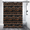 Australian Aboriginal Indigenous Print Premium Shower Curtain