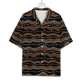 Australian Aboriginal Indigenous Print Rayon Hawaiian Shirt