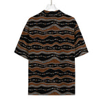Australian Aboriginal Indigenous Print Rayon Hawaiian Shirt