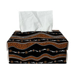 Australian Aboriginal Indigenous Print Rectangle Tissue Box Cover