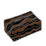 Australian Aboriginal Indigenous Print Rectangle Tissue Box Cover