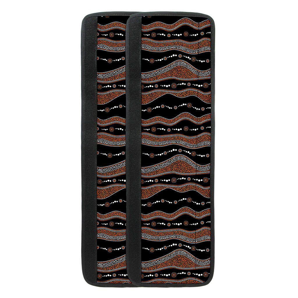 Australian Aboriginal Indigenous Print Refrigerator Handle Covers