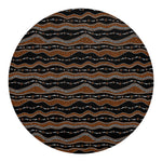 Australian Aboriginal Indigenous Print Round Blanket