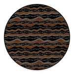 Australian Aboriginal Indigenous Print Round Floor Mat
