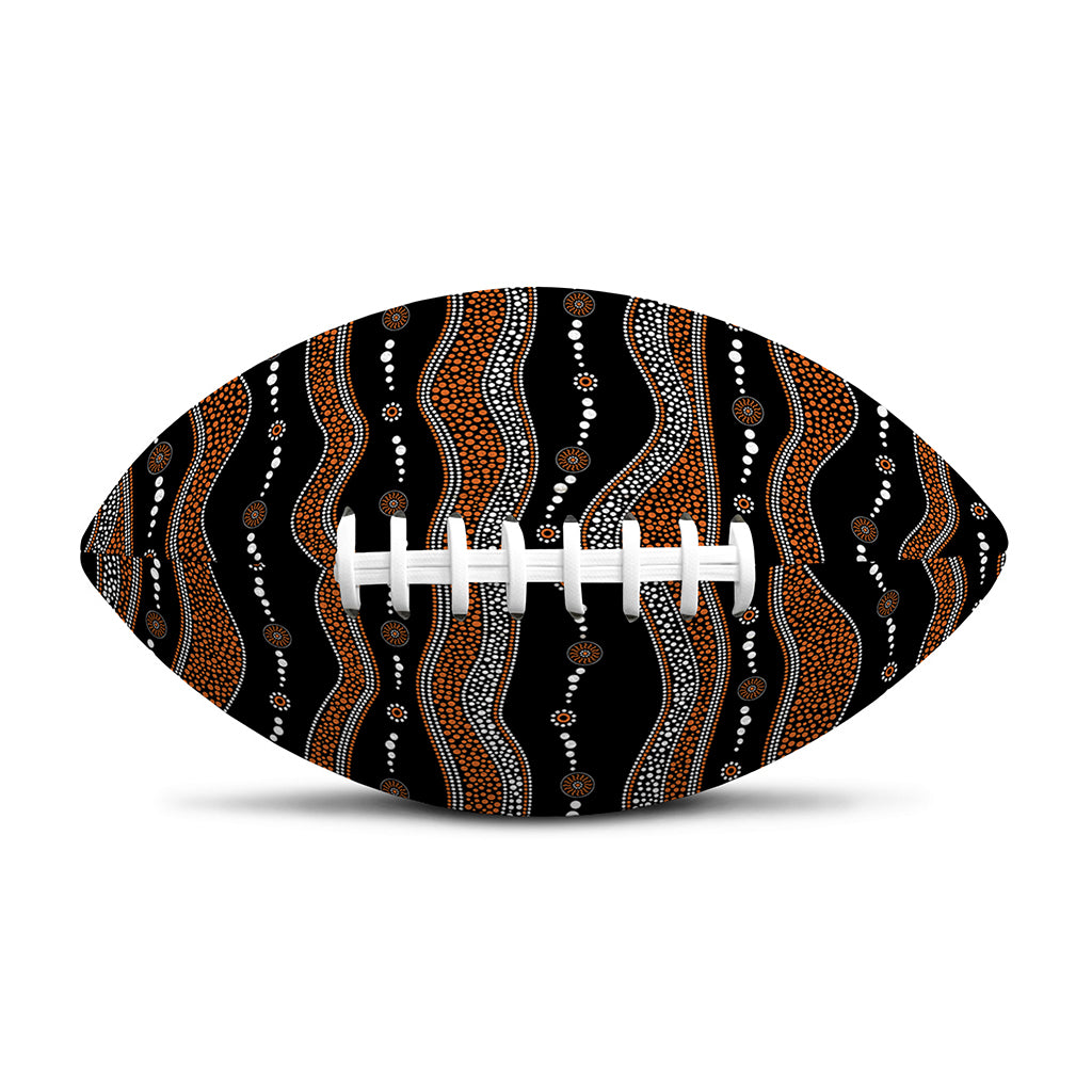 Australian Aboriginal Indigenous Print Rugby Ball