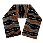 Australian Aboriginal Indigenous Print Scarf