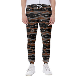 Australian Aboriginal Indigenous Print Scuba Joggers