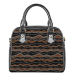 Australian Aboriginal Indigenous Print Shoulder Handbag