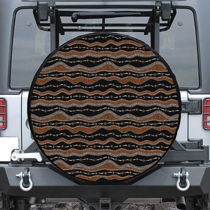 Australian Aboriginal Indigenous Print Tire Cover