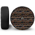 Australian Aboriginal Indigenous Print Tire Cover With Camera Hole