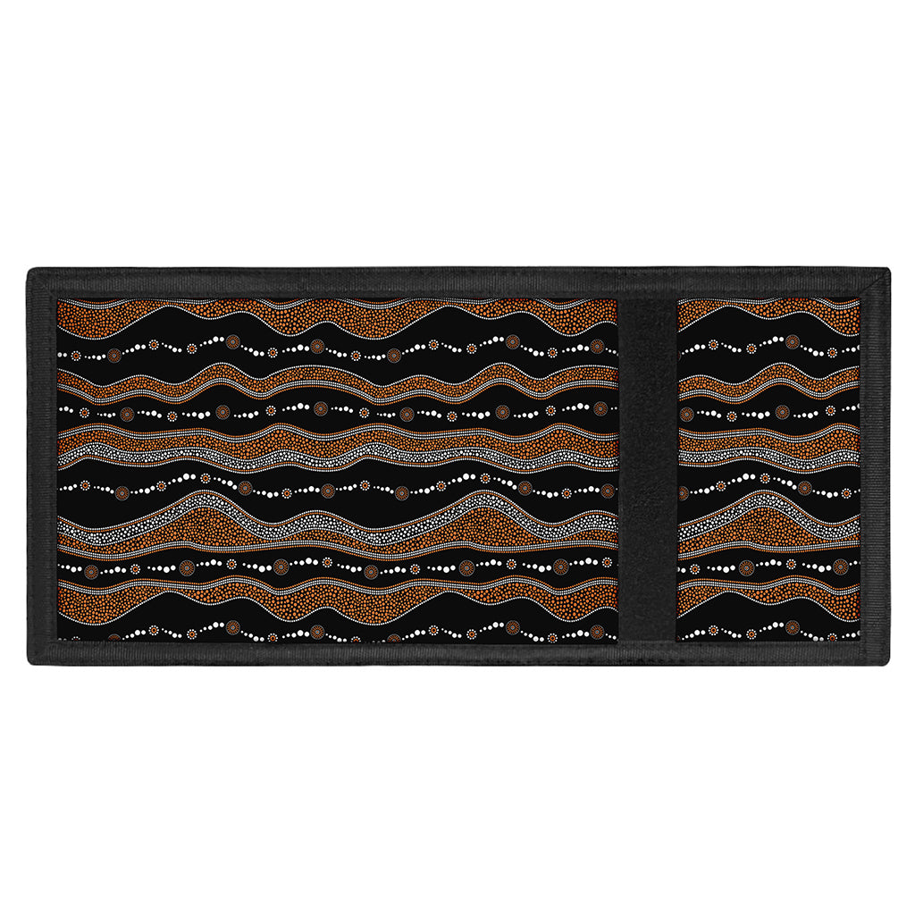 Australian Aboriginal Indigenous Print Trifold Wallet