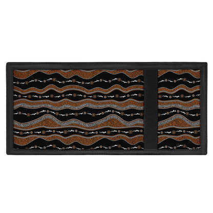 Australian Aboriginal Indigenous Print Trifold Wallet
