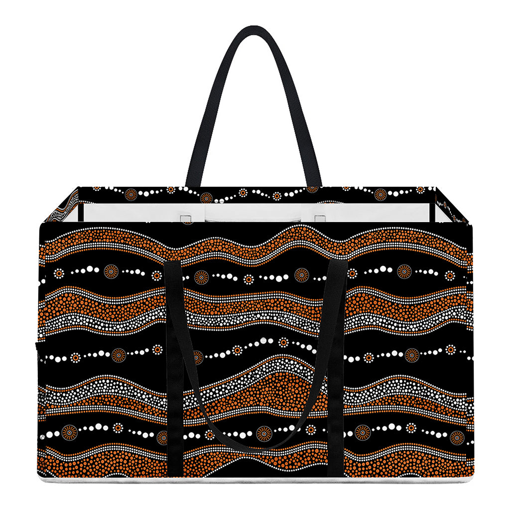 Australian Aboriginal Indigenous Print Utility Tote Bag